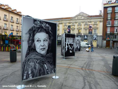 Camerinos Teatro Español Plaza de Santa Ana Maria Asquerino