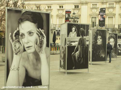 Camerinos Teatro Español Plaza de Santa Ana Hotel Victoria Aitana Sanchez Gijon