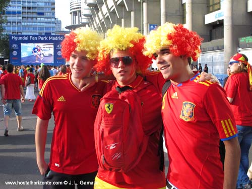 Hyundai Fan Park Madrid Estadio Santiago Bernabeu Eurocopa 2012