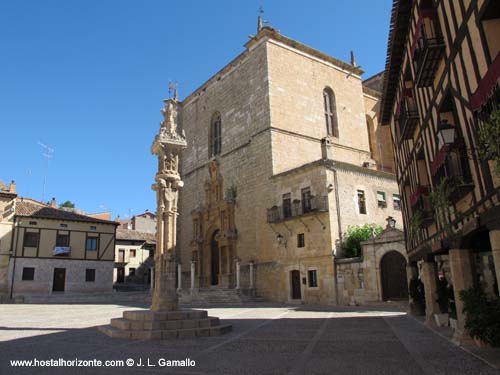 Colegiata de SAnta Ana Peñaranda de Duero Burgos Spain