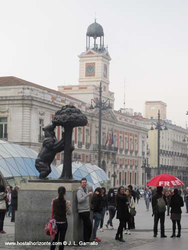 Oso y el Madroño Puerta del Sol Real casa de Correos Madrid Spain