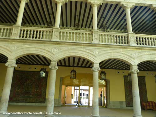 Palacio de El Pardo. Patio de los Austrias Madrid Spain