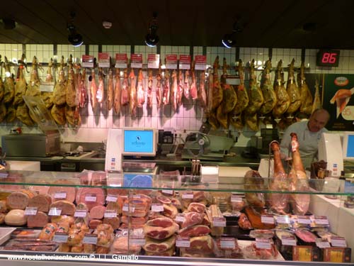 Mercado de San Anton. Barrio de Chueca Madrid Spain 2012