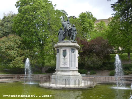 Fuente de Isabel la Catolica Paseo de la Castellana Madrid Spain