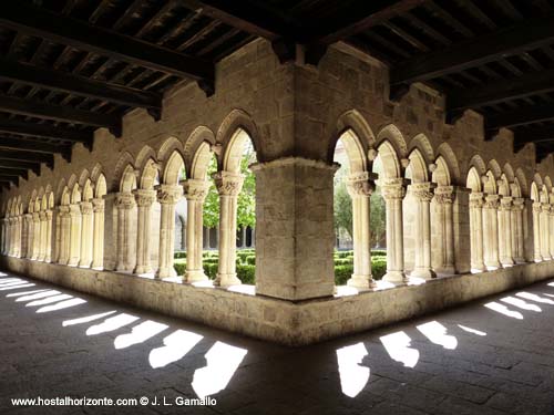 Monasterio Santa Maria la Real de Nieva Claustro  Segovia Spain