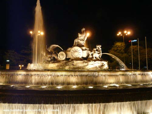 Fuente de Cibeles Paseo del Prado Madrid Spain