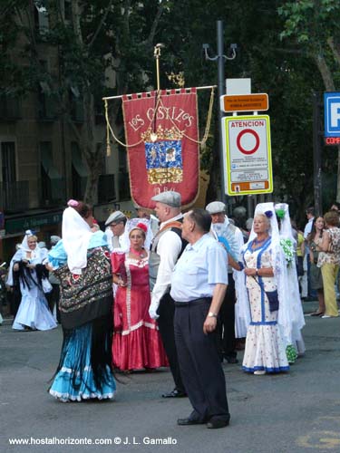 Procesion de San Cayetano. El Rastro Madrdi 2011