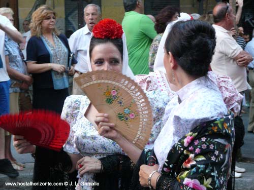 Procesion de San Cayetano. El Rastro Madrdi 2011