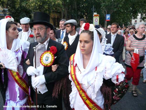 Procesion de San Cayetano. El Rastro Madrdi 2011