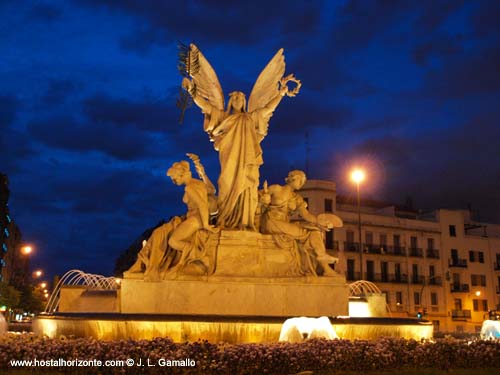 Alegoría de la Agricultura Glorieta de Cádiz Madrid Spain