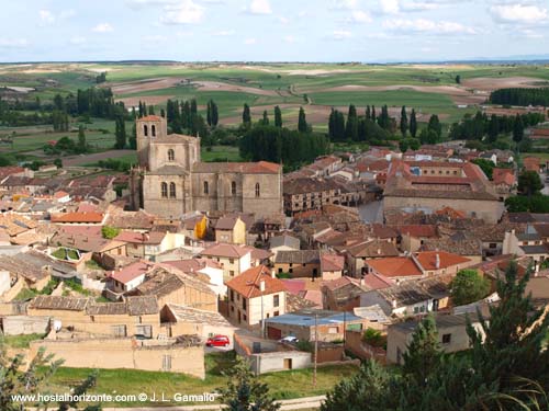 Colegiata de SAnta Ana Peñaranda de Duero Burgos Spain