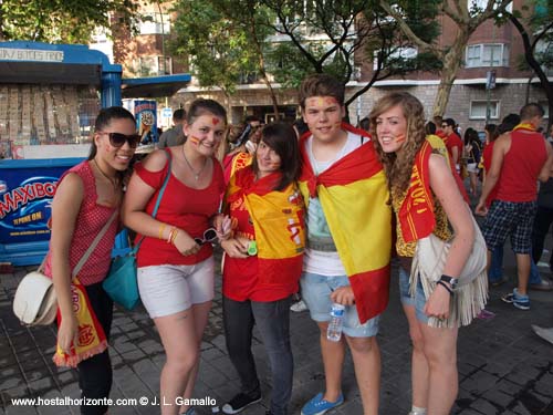 Hyundai Fan Park Madrid Estadio Santiago Bernabeu Eurocopa 2012