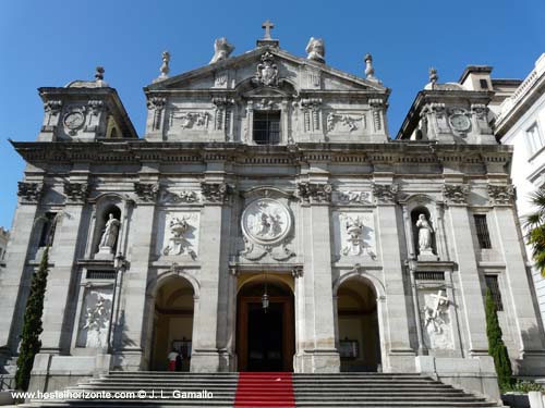 Iglesia de Santa Bárbara. Monasterio de las Salesas Madrid Spain