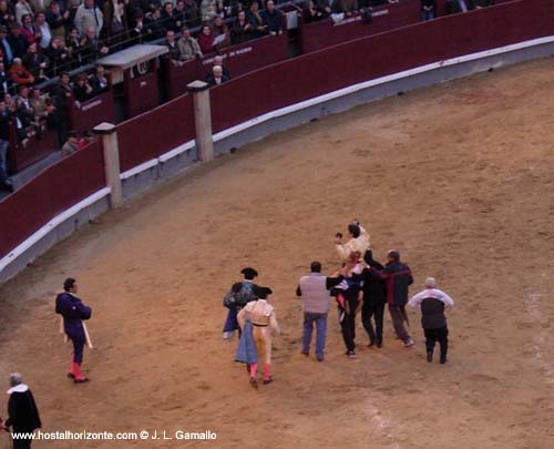 Plaza de toros de la Ventas Madrid Spain Feria de San Isidro Salida a hombros