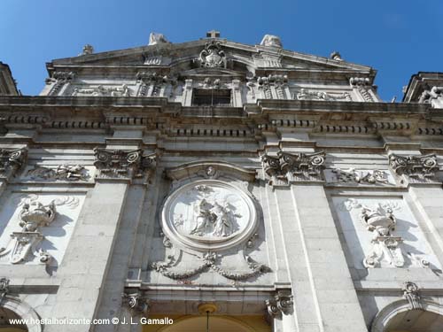 Iglesia de Santa Bárbara. Monasterio de las Salesas Madrid Spain