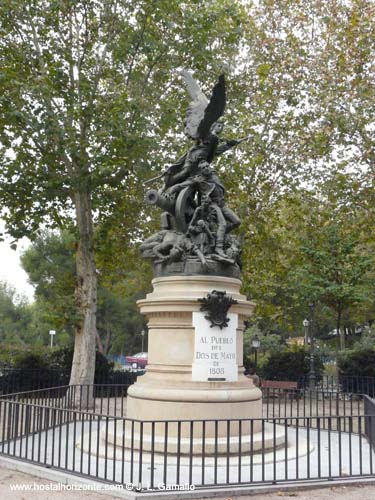 Monumento al Pueblo del Dos de Mayo de 1808 Madrid.